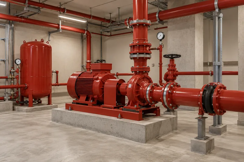 Concept image: Water-based fire protection