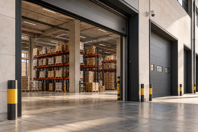 Concept image: Orderly logistics facilities